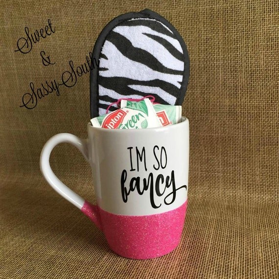 Coffe Mug Gift Set by SweetAndSassySouth on Etsy