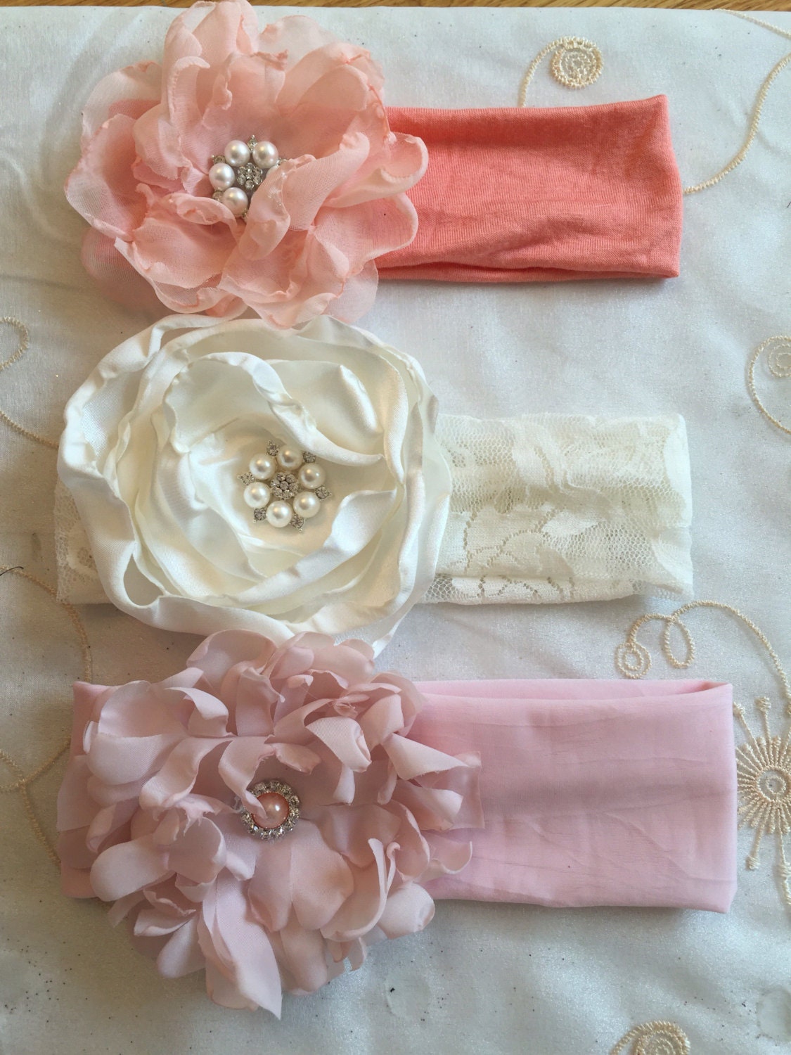 Big Flower Baby Headbands