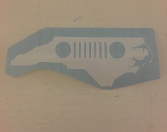 Jeep Decal (ALL 50 STATES AVAILABLE)