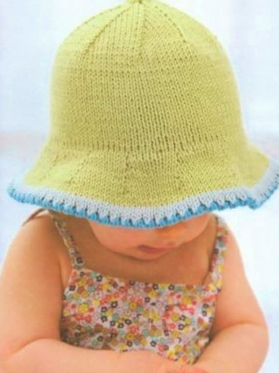 baby-sun-hat-knitting-pattern-pdf-instant-download