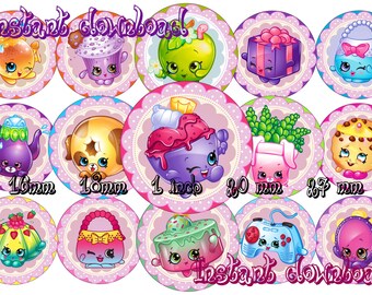 Bottle cap images 1 inch Bottle Cap Images Collage Sheet Digital Collage 1 INCH Round Images Instant Download Scrapbooking Bottle caps