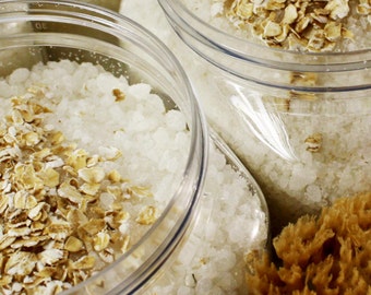 Oatmeal, Goat's Milk and Honey Sea Salt Bath Soak