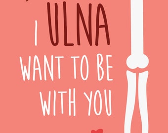 Items similar to Funny Medical Valentine's Day Card ...