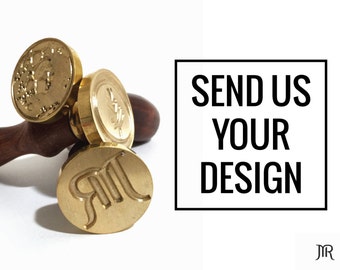 MR Custom Wax Seal Stamp - Personalized Design Your Own Wax Seal Stamp