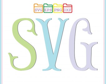 Fishtail Font Cuttable Svg Dxf Eps Studio3 Png Jpg Alphabet Files For Silhouette Studio,Silhouette Studio,Cutting Machines,Cricut Cameo