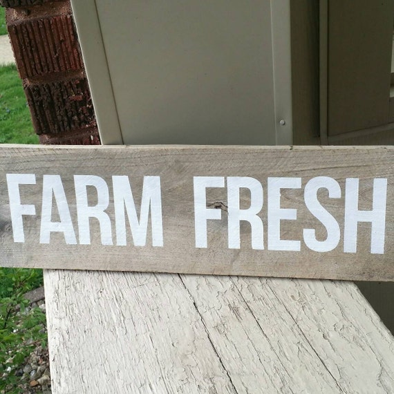 Items similar to Rustic Farm Style Decor Sign on Etsy