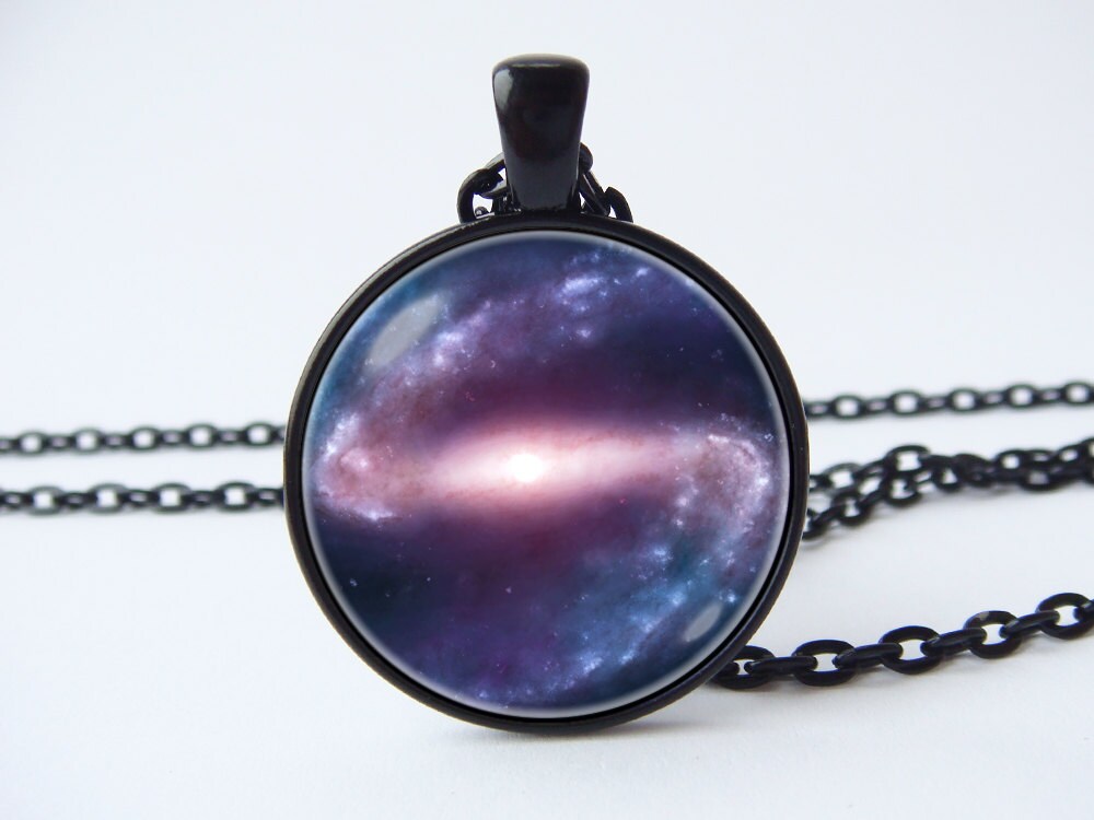 Space jewelry Nebula Stars Universe necklace Nebula necklace