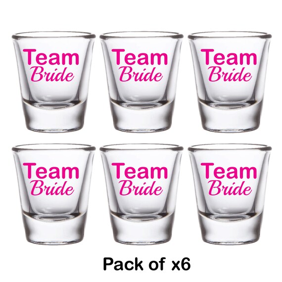 6 Personalized Shot Glass names. Vinyl glass by ...