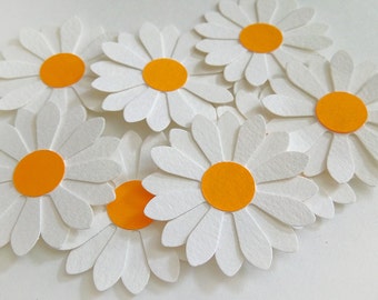 Daisy flower die cut | Etsy