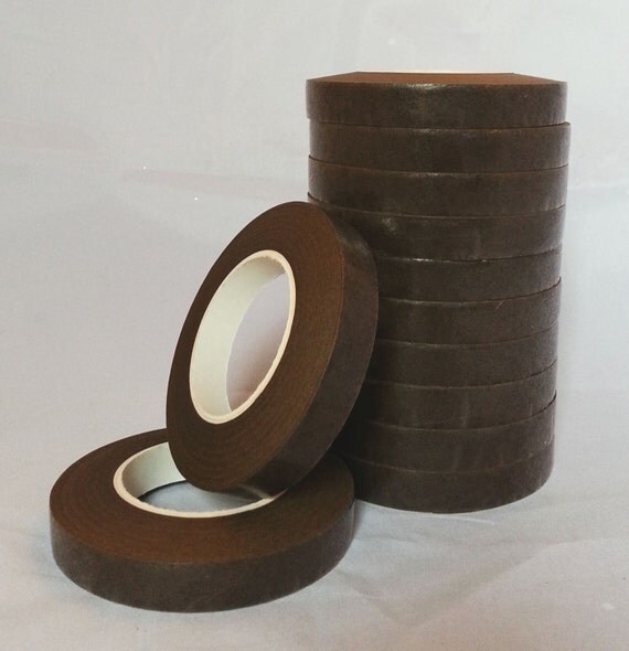 1 Roll Brown StemTex Floral Tape 13mm Wide