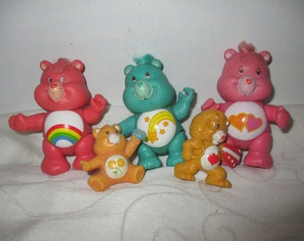 care bear figurine set