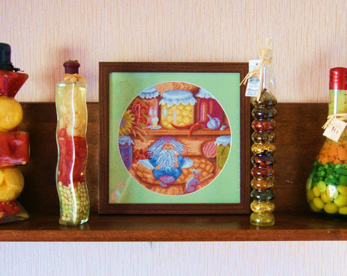 Home decor, Thread embroidery paintings, embroidery paintings, wall decor, gift for her, art ball, kitchen, interior design, embroidery