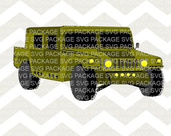 SVG Clipart, Jeep Svg, Jeep Clipart, Jeep Svg Clipart Png, Svg Cutting File, Svg Design, Clipart Vector File Truck, Truck svg, Truck png