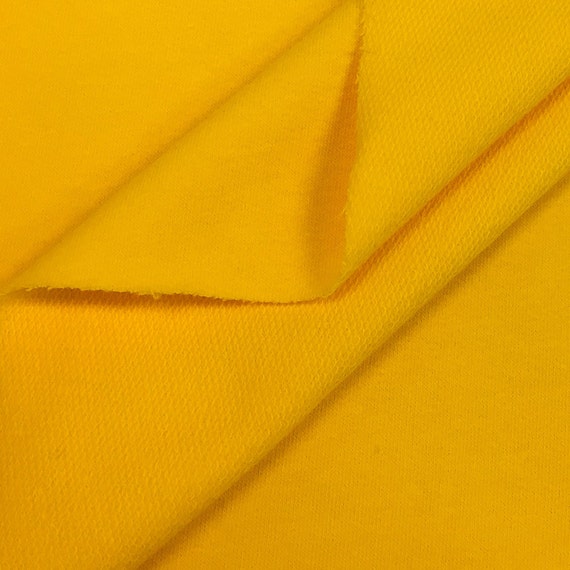 cotton french terry fabric by the yard