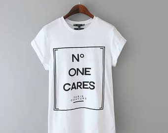 no one cares paris couture shirt