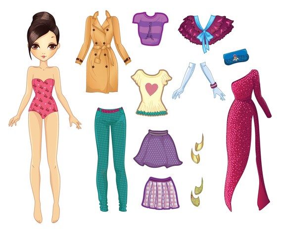 Dress Up Girl Activity Pack - Ruby - MagReceptive