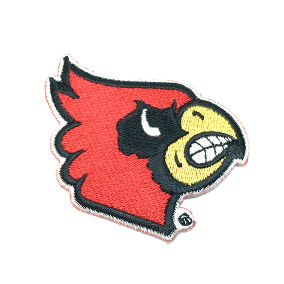 Louisville Cardinals embroidered Iron on patch great for