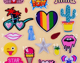 Embroidered Applique sew on patch---iron patch --- No.26