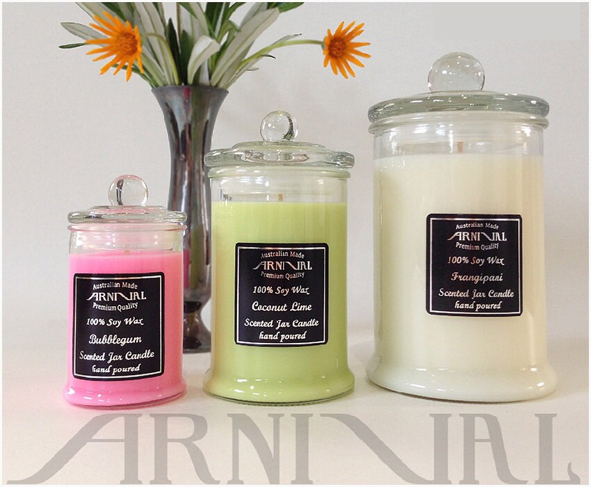 110 Hour Burn Time Highly Scented 100 SOY WAX CANDLE All