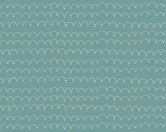 BF108 TEAL STRIPE FABRIC - Gabby Quilts For Baby Brother, Bambini Fabric Collection, Baby Quilt Fabric, Teal Quilt Fabric,