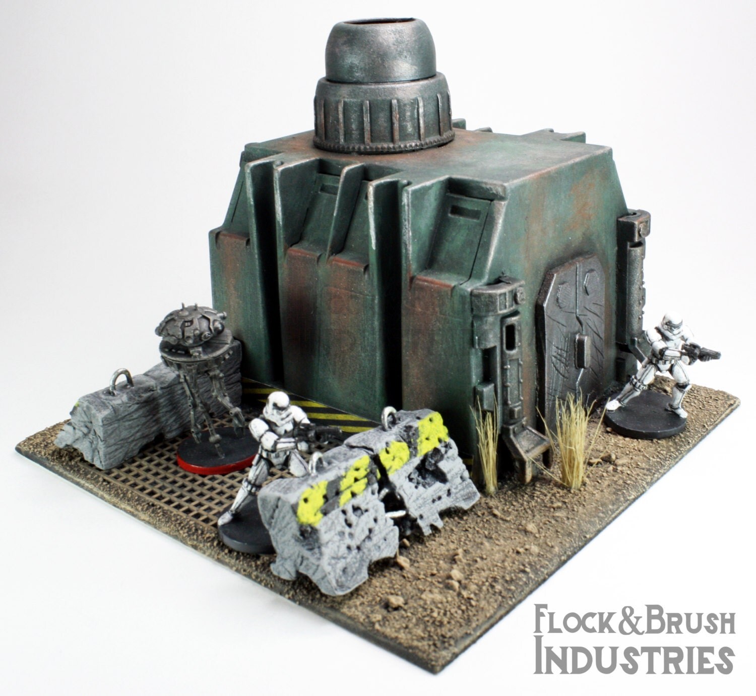 28mm Terrain Bunker/Supply Depot Warhammer Infinity