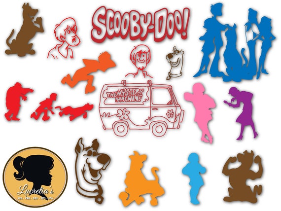 Download Scooby-Doo Silhouette Cartoon Svg Digital Download for