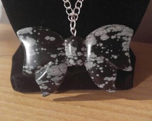 Elen Henderson Bow Crystal Necklace