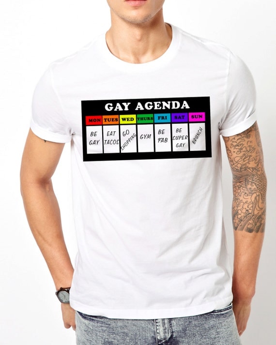 the gay agenda shirt