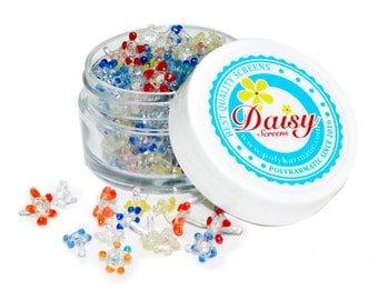 100 Daisy glass screen for pipes
