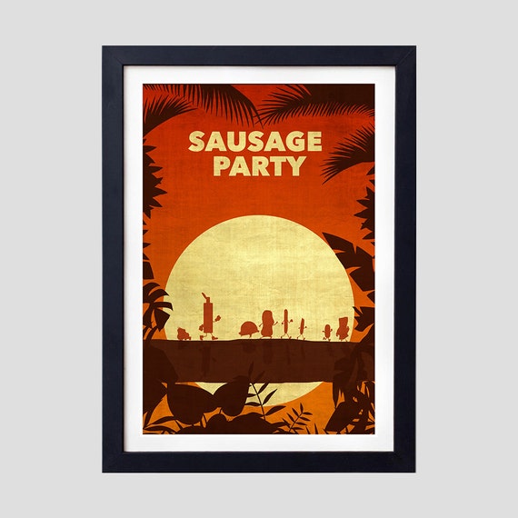 Sausage Party Poster Sausage Party Minimalist Sausage Party 6217