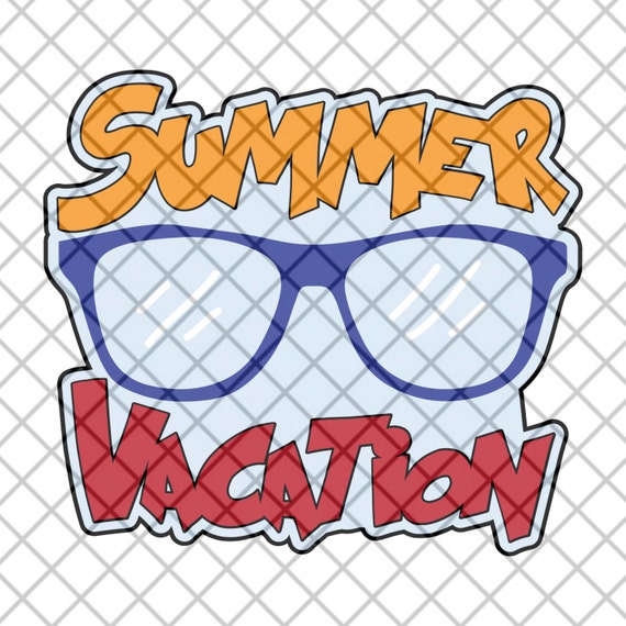 Download Summer Vacation Digital File SVG DXF eps jpg Summer