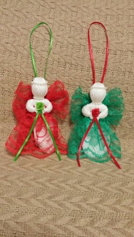 String Angels Angel ornament String ornament Christmas