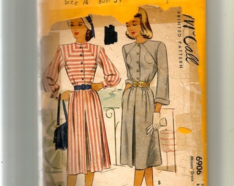 McCall's Misses' Dress Pattern 6906