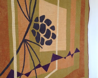 Mid-Century Modern Quilt Made-to-order by quiltsbydesign on Etsy