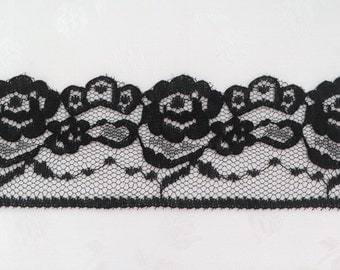 Black lace 1-3/4" wide - 30 yards