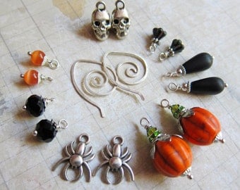 Sihaya Designs Earring Wardrobe - The Great Pumpkin - Autumn and Halloween Mix and Match Earring Set