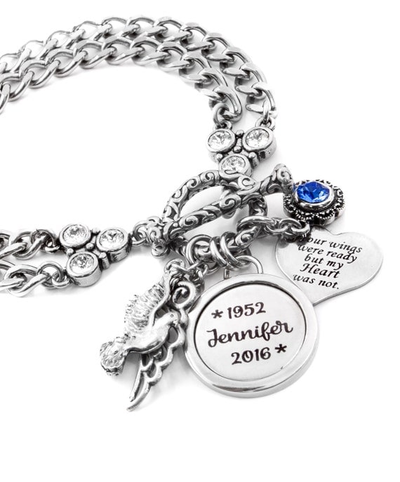 Fonts available for custom text entered above Our selection of custom bracelets is a cut above the rest! For meaningful holiday Bulk Discounts Available · Ship International-$ · Custom Engraved GiftsTypes: Bracelets, Charms, Pendants, Dog Tags, Personalized Gifts.