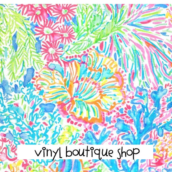 Lilly Pattern Htv | lovers coral lilly inspired htv pattern vinyl sheet size Lilly Pattern Htv | lovers coral lilly inspired htv pattern vinyl sheet size