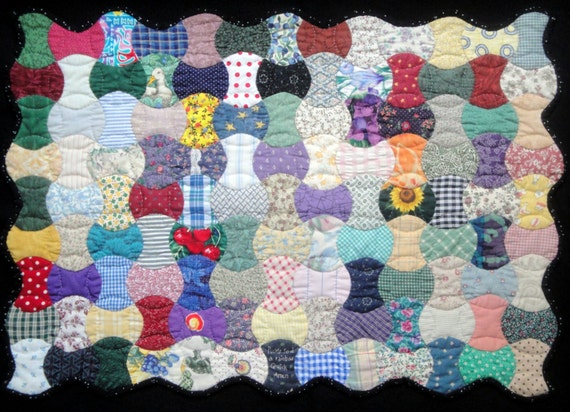 Vintage Charm Quilt  Art Wall Hanging - Charm Is Deceptive