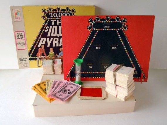 million dollar pyramid board game