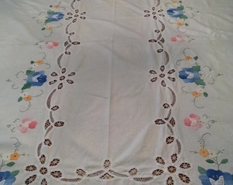 Applique tablecloth | Etsy