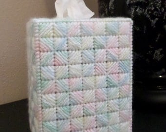 Boutique Tissue Box Cover - Baby Print