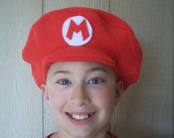 Super Mario hat- one size fits all