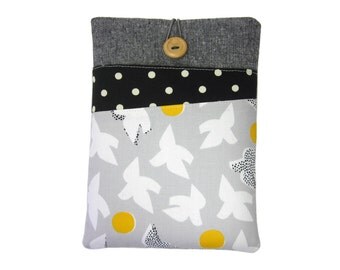 Kindle Paperwhite Case, iPad Mini Case, Kindle Voyage, iPad Mini Cover, Nook Glowlight, Kindle Cover, iPad Mini Sleeve, Birds, Kindle Case