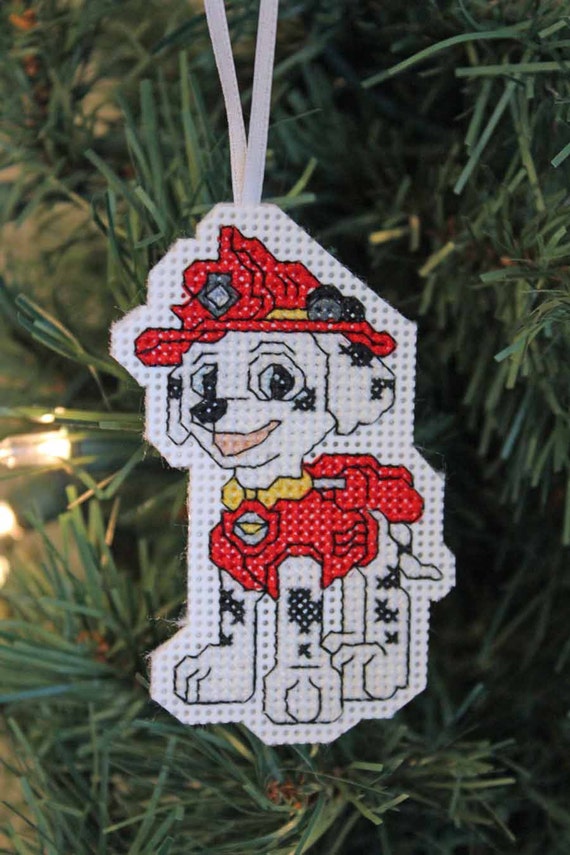 Items similar to Handmade Marshall (Paw Patrol) Cross ...