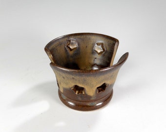 Pottery sponge holder, ceramic sponge keeper, stoneware sponge dish, pottery sponge holder, kitchen sponge dish, kitchen bathroom sponge jar