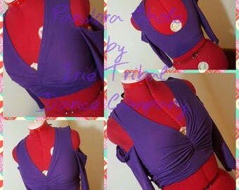 Custom Scoop Back Choli 3/4 Sleeve