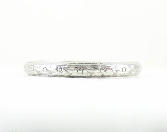 forget-me-nots antique wedding ring