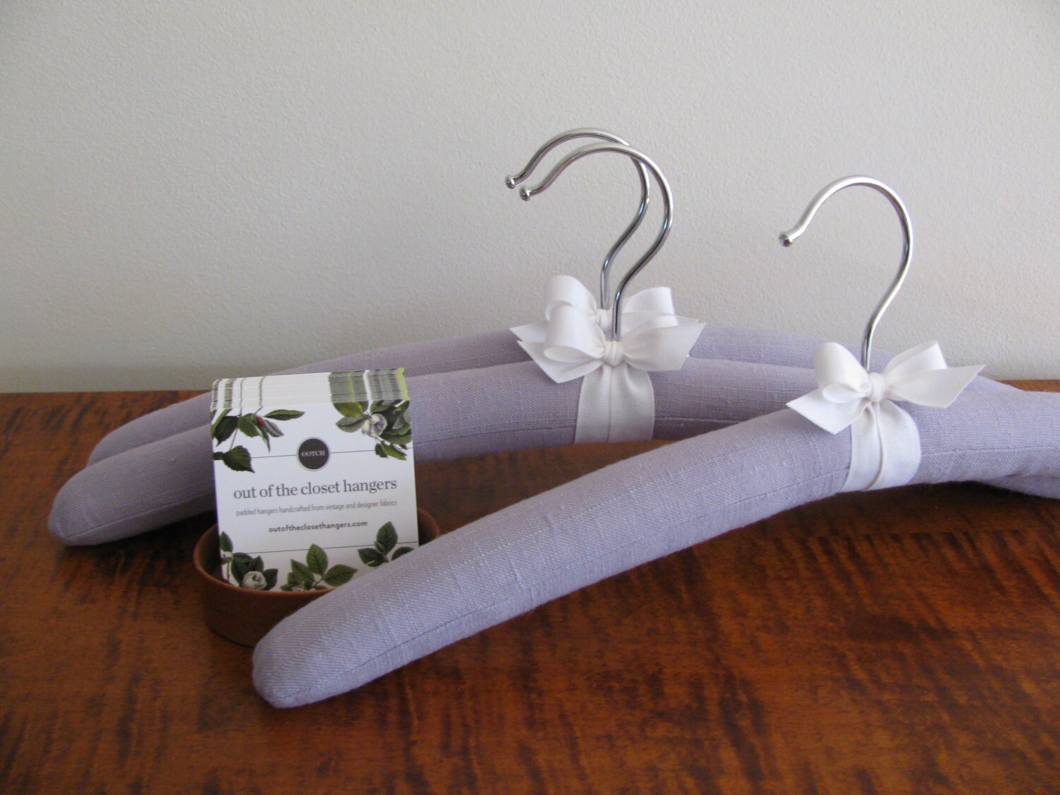 Linen Hangers Padded Hangers Lavender Hangers Lilac