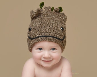Groot, Guardians of the Galaxy Hat, "I am Groot!", Baby Groot Hat, NB to Adult Sizes, Newborn Photo Prop, "Groot, Put your Seatbelt On"